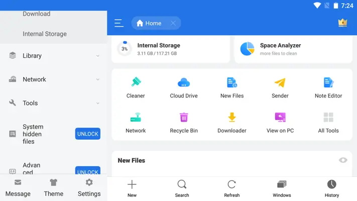 ES File Explorer android App screenshot 1